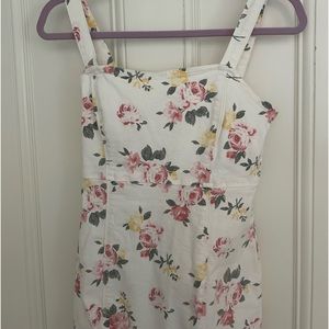 Floral mini dress